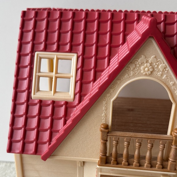 Calico Critters Red Roof Home Doll House - Picture 4 of 16